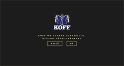 Desktop Screenshot of koff.net